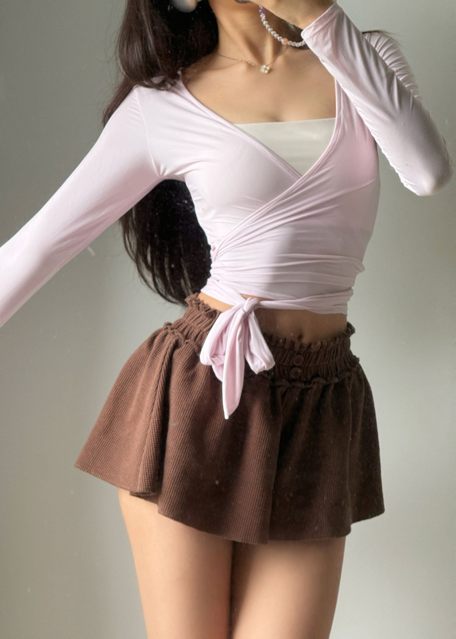 Jena Wrap Top - Pretty Little Fit