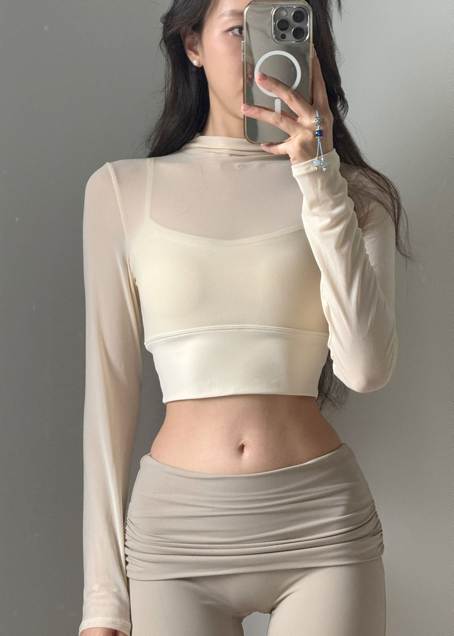 Noelle One-Piece Long Sleeve Top - Pretty Little Fit
