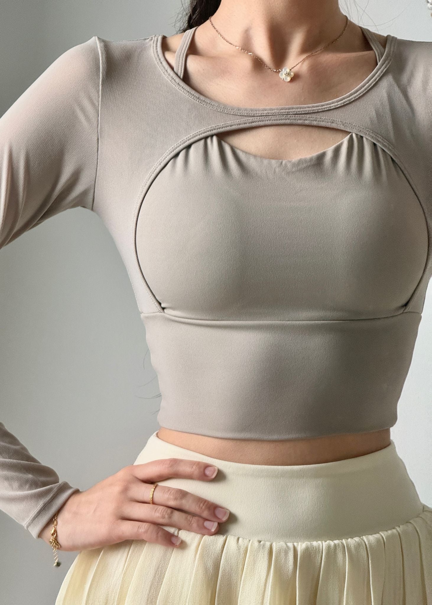 Beth Long-Sleeve Top - Pretty Little Fit