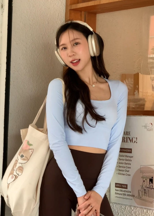 Aoi Long-Sleeve Top - Pretty Little Fit