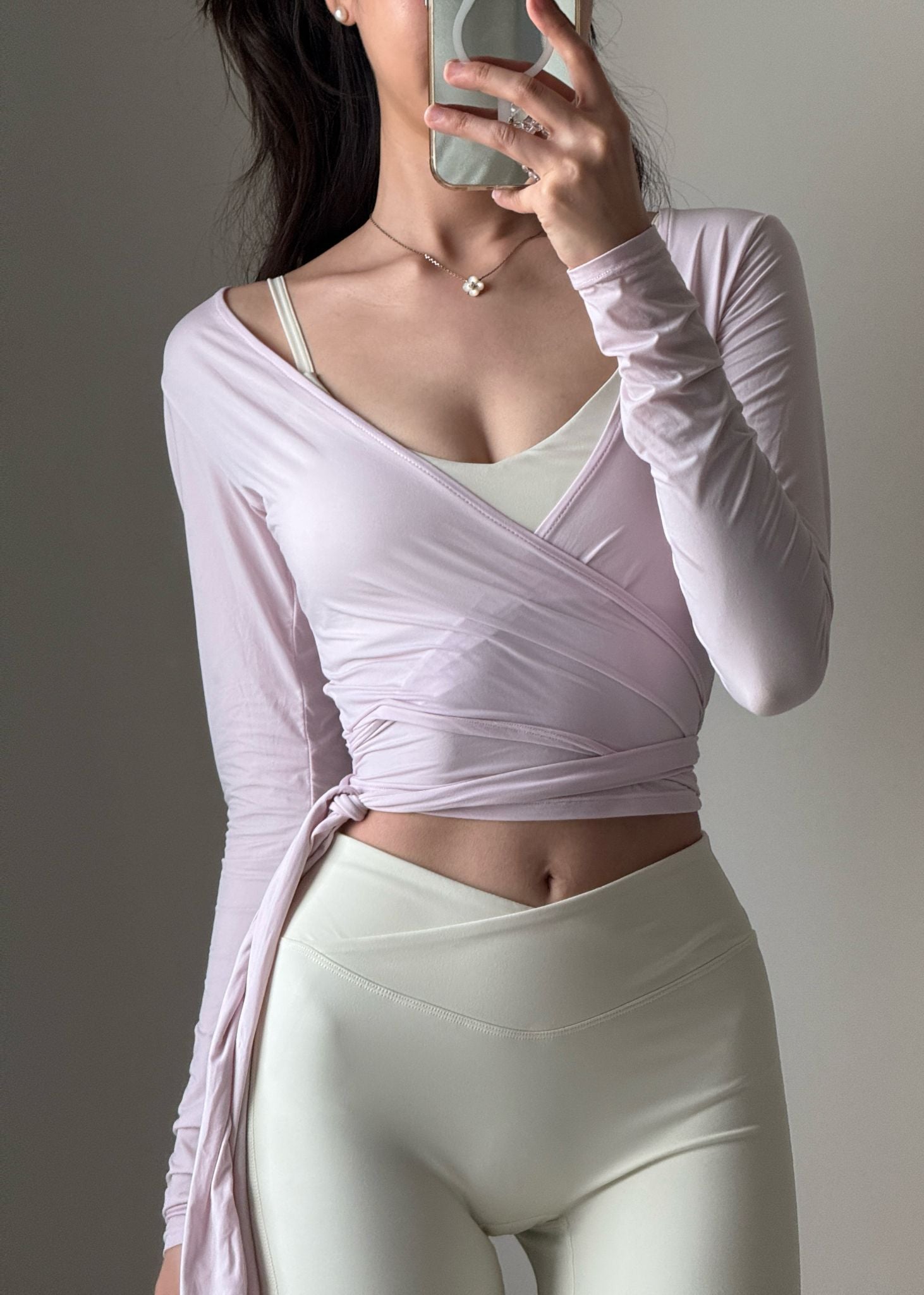 Jena Wrap Top - Pretty Little Fit