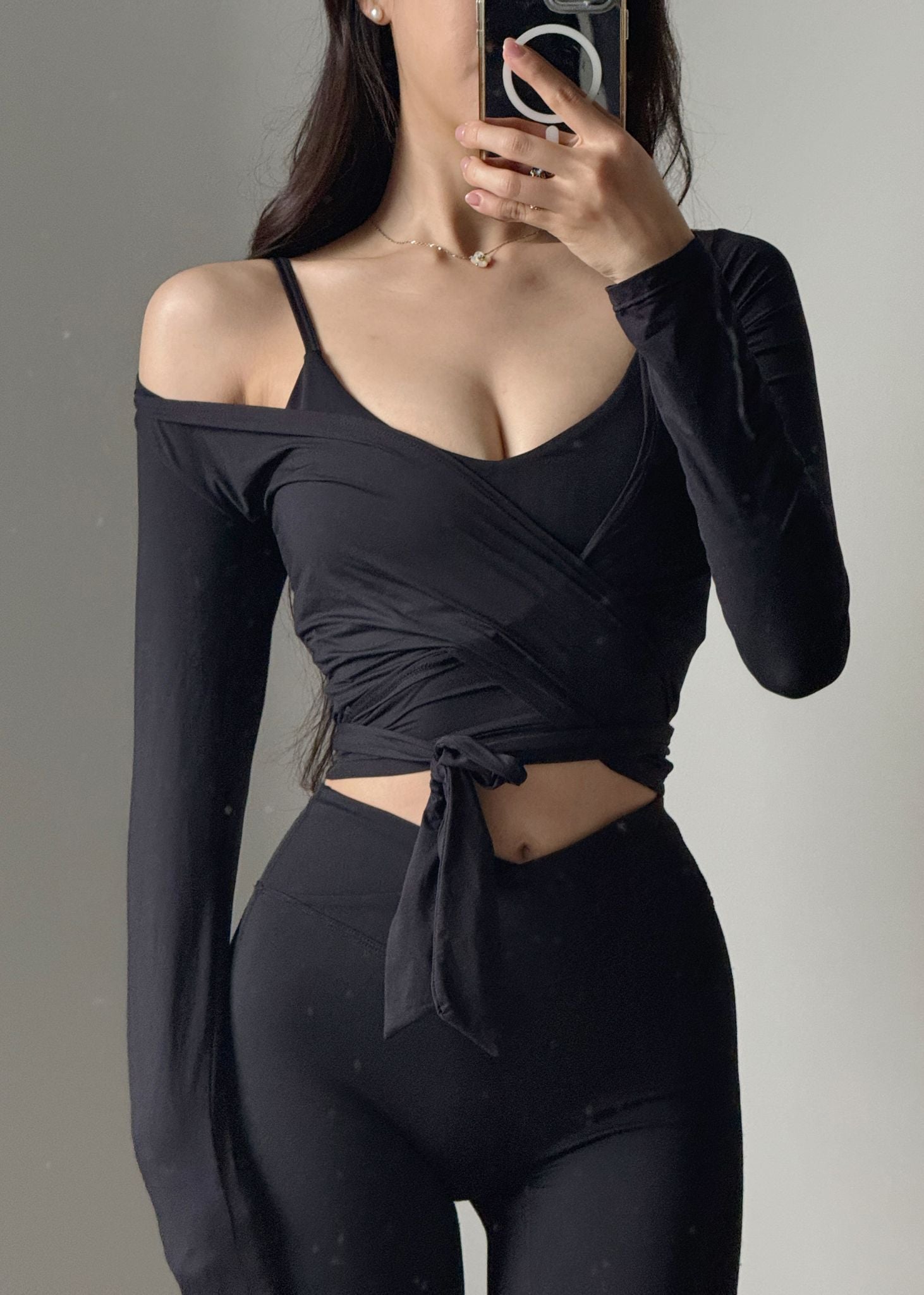 Jena Wrap Top - Pretty Little Fit