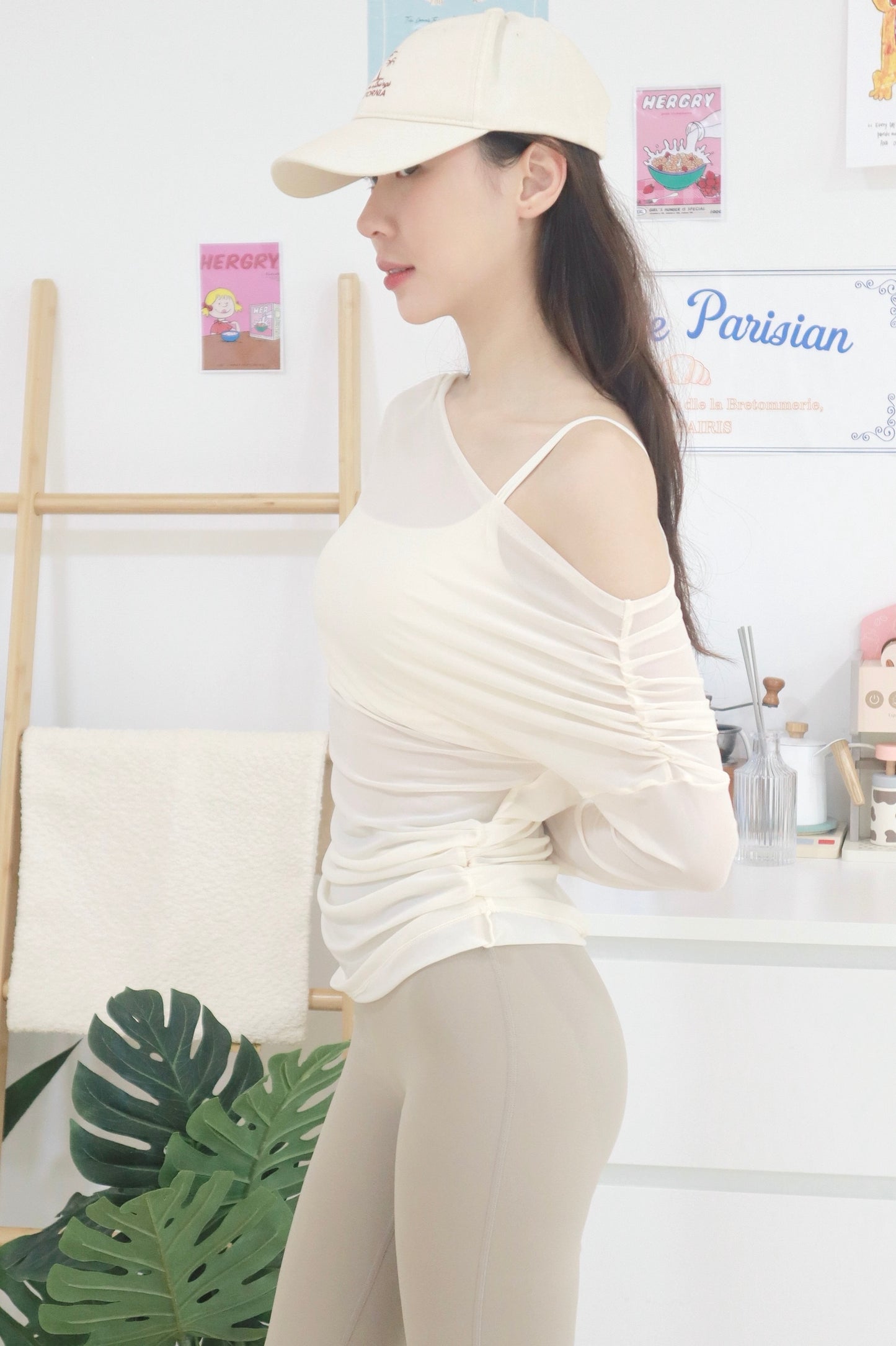 Selene Mesh Top