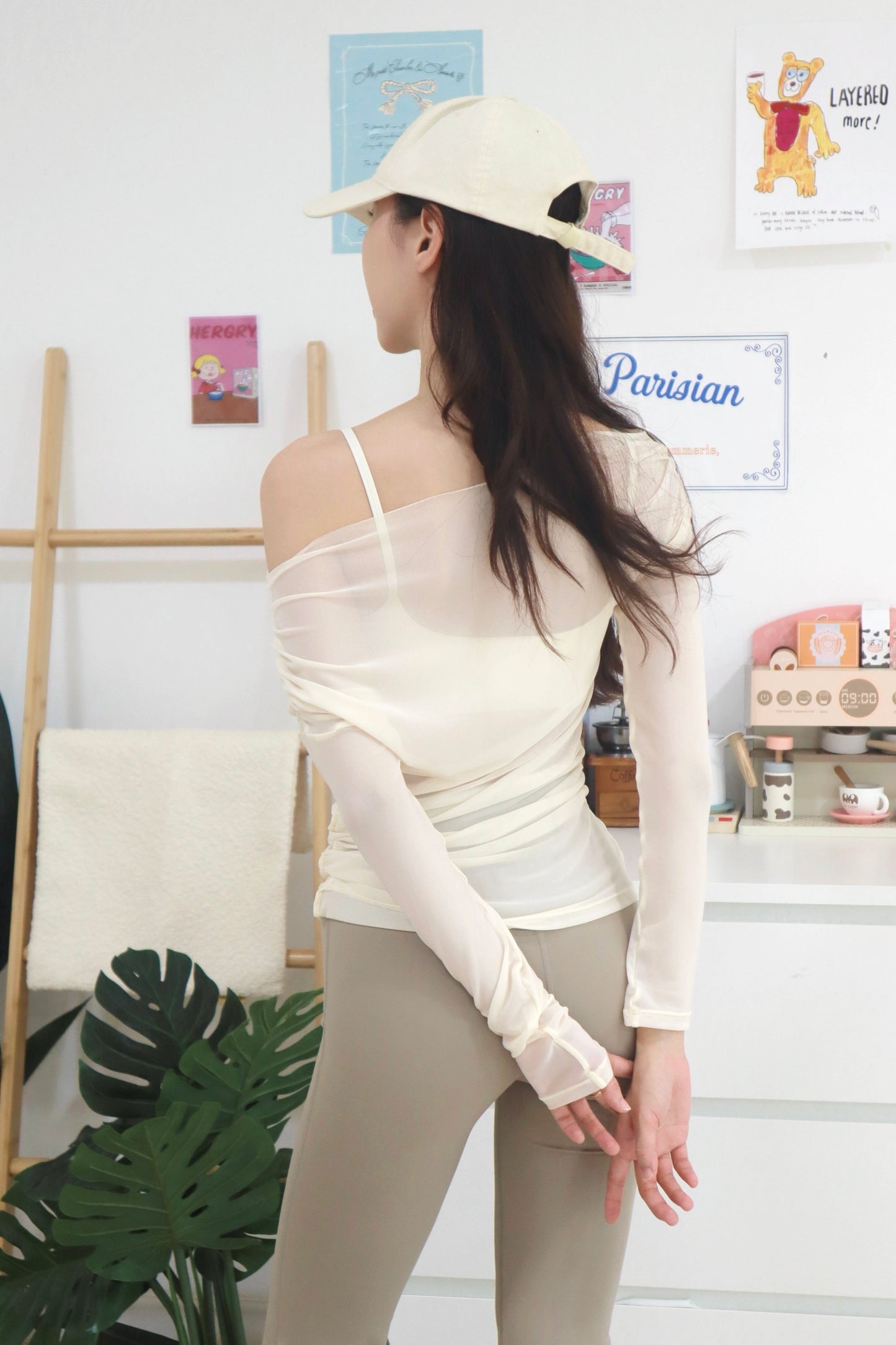 Selene Mesh Top