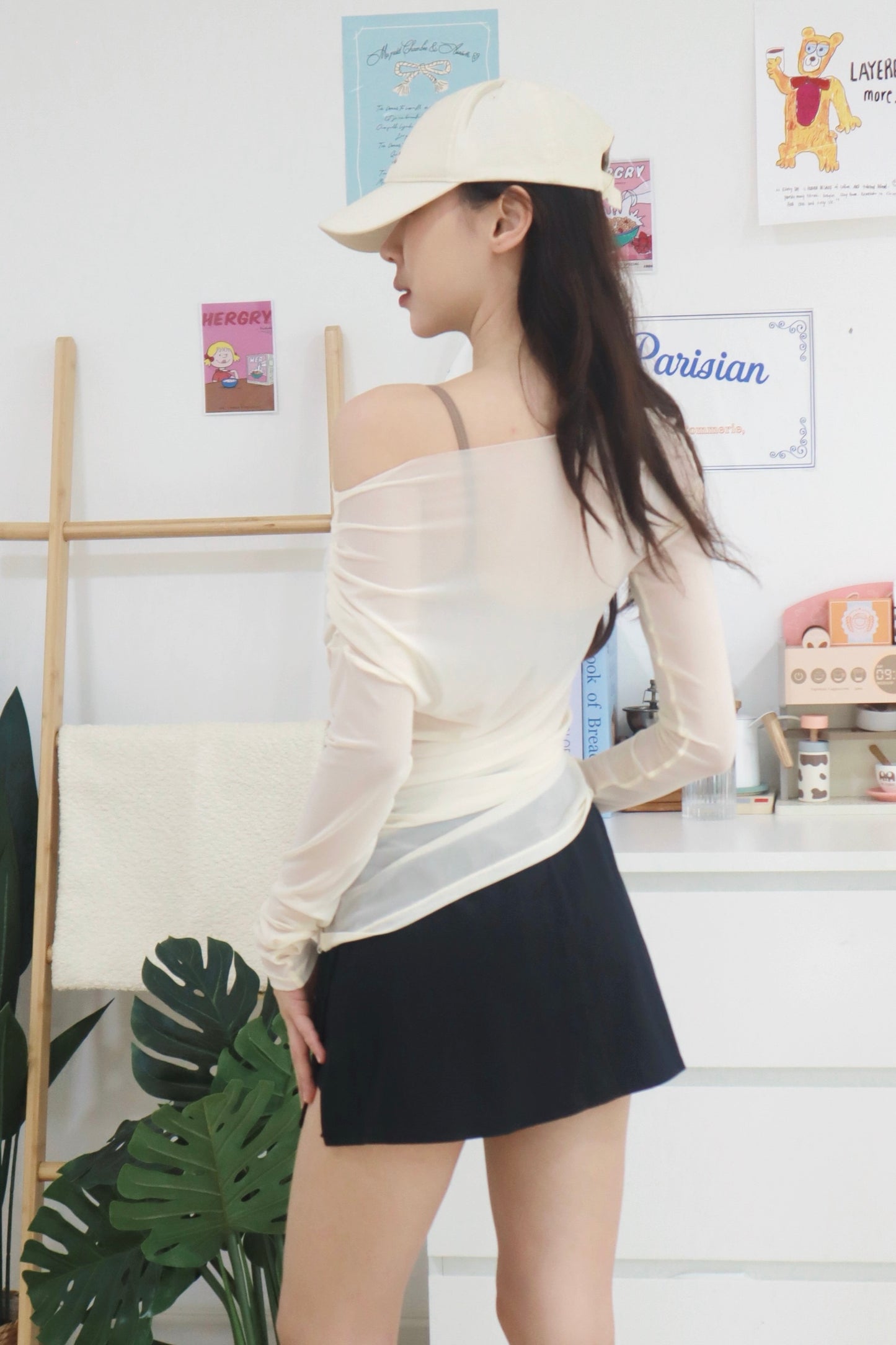 Selene Mesh Top