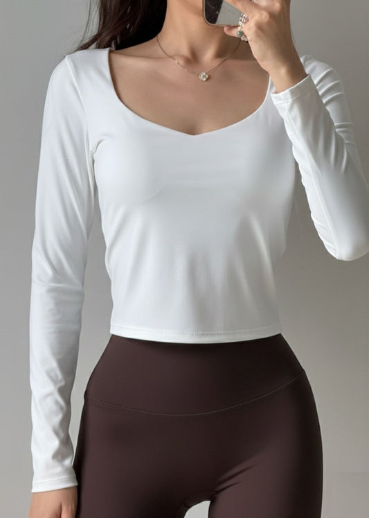 Elena Long-sleeve Top - Pretty Little Fit